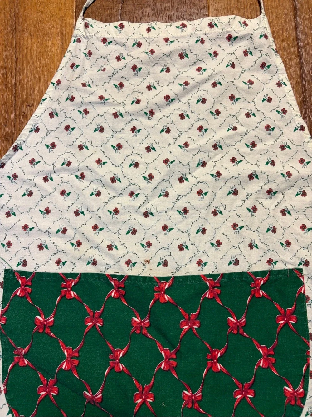 Christmas Apron Retro Style Holiday Aesthetic